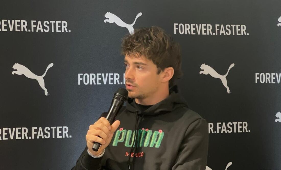 Charles Leclerc en rueda de prensa, previo al Gran Premio de México 2024 - Foto: Fernanda Dávalos/ EL UNIVERSAL