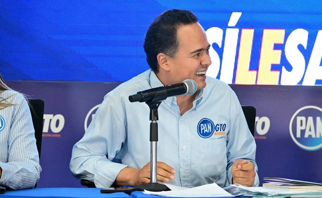 El líder estatal del PAN, Eduardo López Mares, señaló que en su partido están contentos porque lograron que Morena no entrara a la gubernatura. Foto: especial