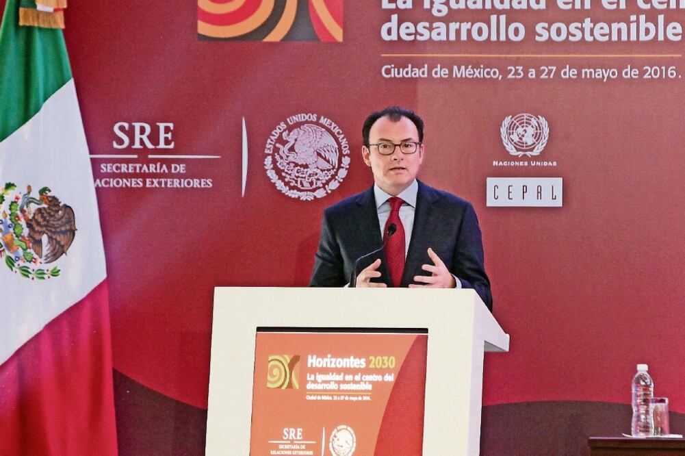 En la actualización de la declaración de intereses de Luis Videgaray no apare ce la cuenta de inversión que tenía con Vector, que databa de 1998 a 2014 (ARCHIVO EL UNIVERSAL)