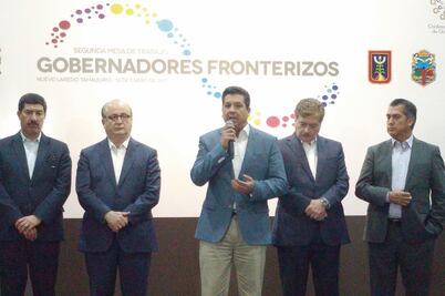 Gobernadores pactan Fondo de Fronteridad