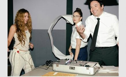 Caderas de Shakira son sometidas al detector de mentiras de Jimmy Fallon