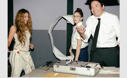 Caderas de Shakira son sometidas al detector de mentiras de Jimmy Fallon