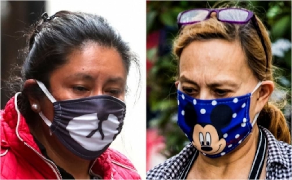 Las 26 formas diferentes de llevar cubrebocas en México