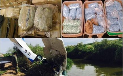 Authorities seize half ton of drugs after small plane crashed in Sinaloa
