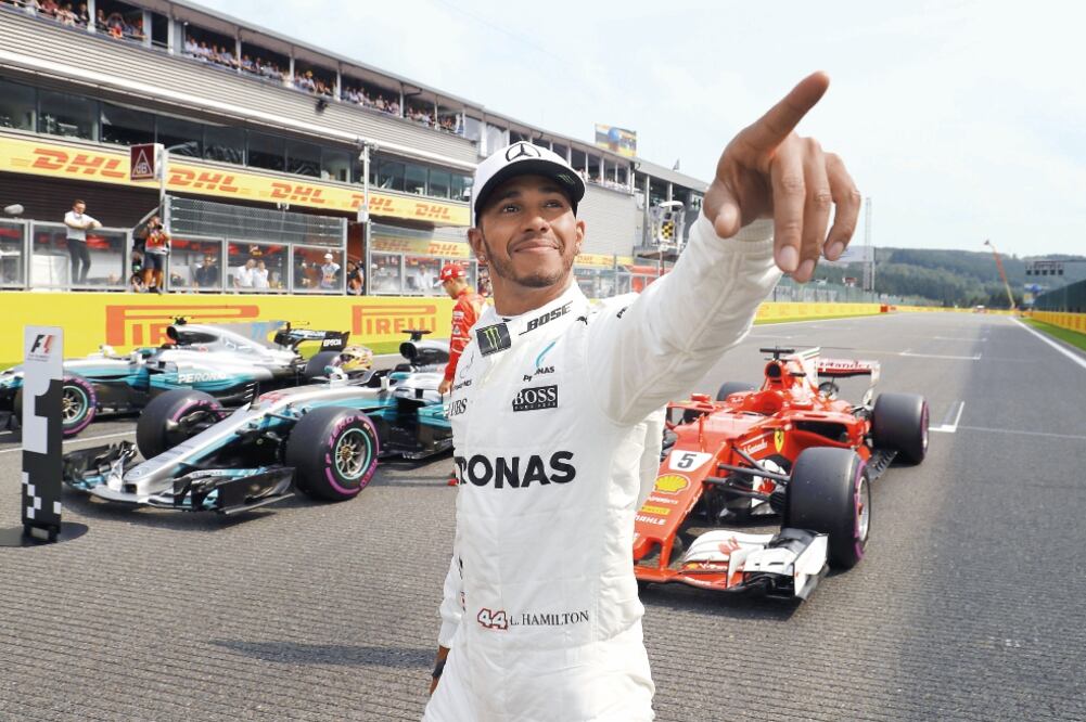 Lewis partirá en punta en el circuito belga. (INHUA)