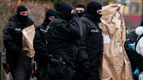 Arrestan en Alemania a 25 personas acusadas de planear un golpe de Estado 