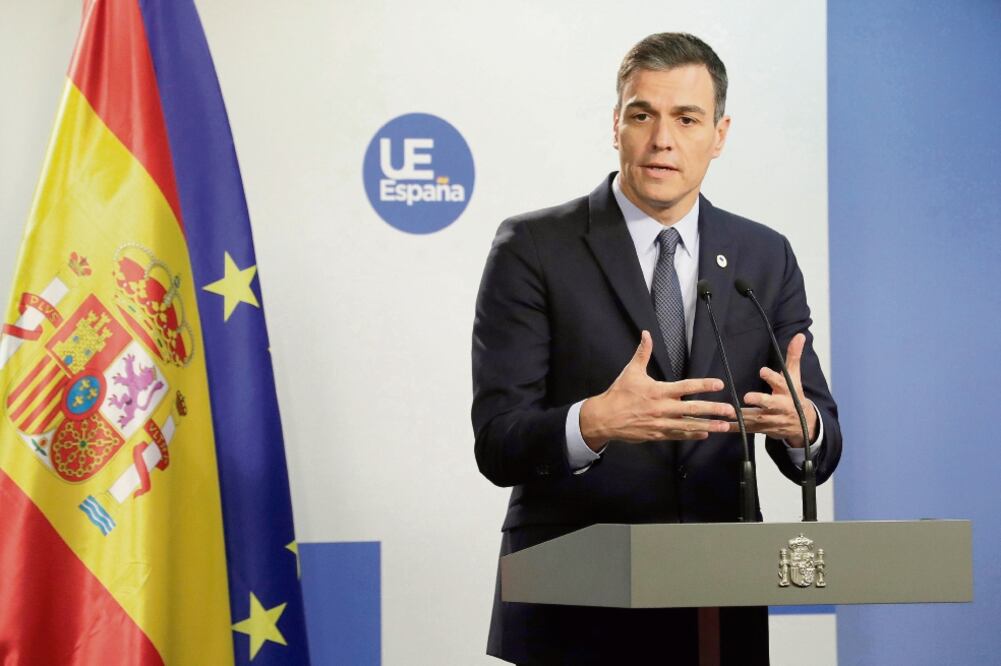 Obstaculizan presupuesto. El presidente español, Pedro Sánchez, convocó a comicios después de que los diputados rechazaron el presupuesto para 2019. (ARCHIVO EL UNIVERSAL)