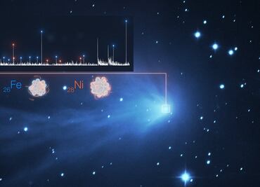 Cometas de nuestro Sistema Solar tienen hierro y níquel en sus atmósferas