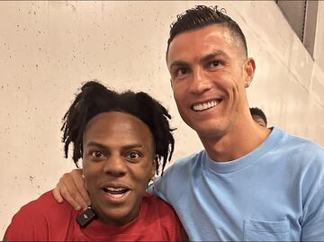 VIDEO: Streamer estadounidense cumple su sueño de conocer a Cristiano Ronaldo