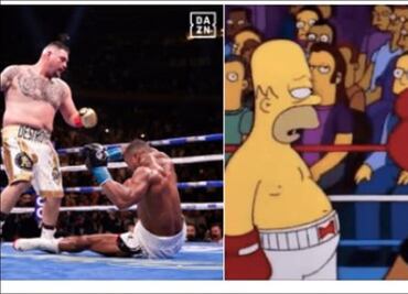 Los memes de la victoria de Andy Ruiz vs Anthony Joshua