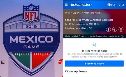 Boletos de la NFL en México se agotan en el primer día de preventa
