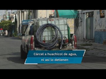 Huachicol de agua en Ecatepec, nada lo detiene