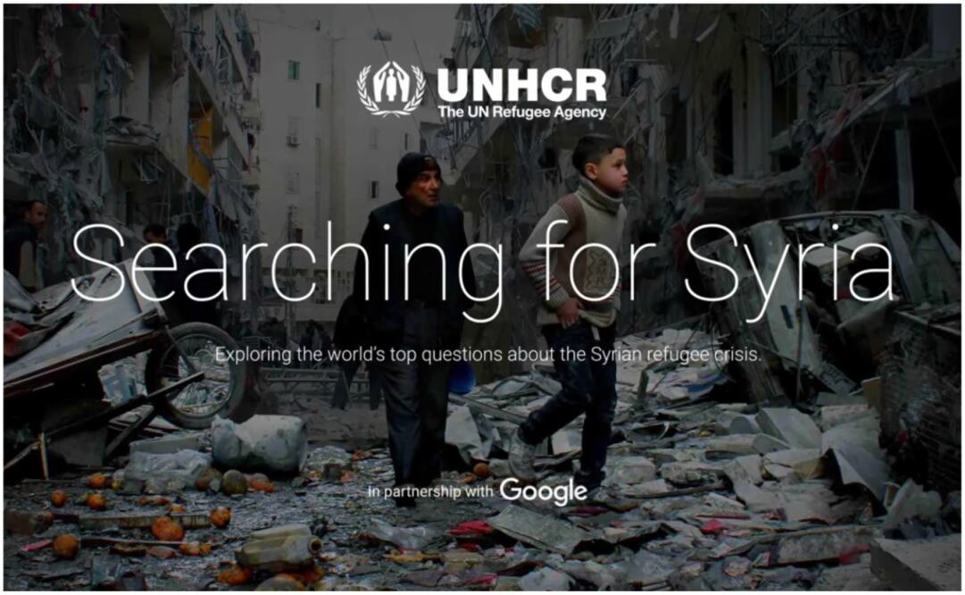 Searching for Syria aborda preguntas como “¿Qué está pasando en Siria?",  “¿Cómo era Siria antes de la guerra?”,  “¿Quién es un refugiado?”, entre otras