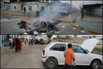 Causan destrozos en Fiscalía tras detención de Santiago Calvo 