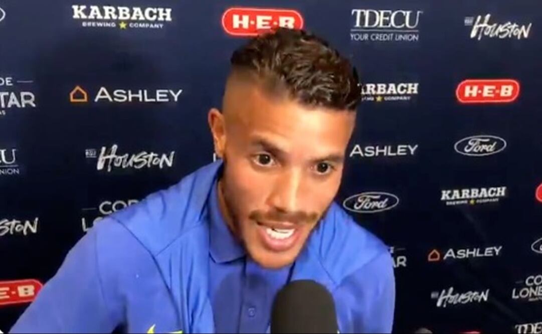 Jonathan Dos Santos sorprendido por la llegada de Dani Alves - FOTO: Especial