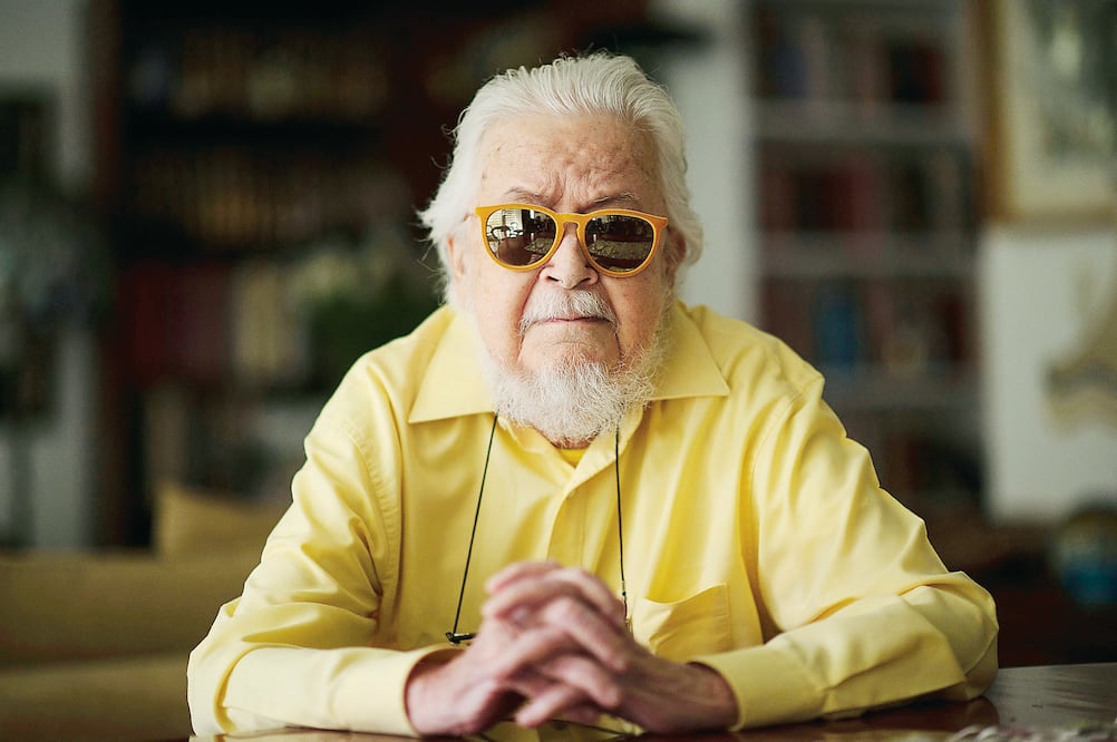 Fernando del Paso es el sexto mexicano en obtener el Premio Cervantes, el más importante de la letras hispánicas, que recibirá en abril (JORGE ALBERTO MENDOZA. EL UNIVERSAL)