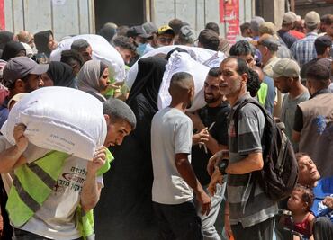 Reportan 20 muertos en estampida cerca de centro de distribución de ayuda en Gaza; aseguran que fue provocada por Hamas