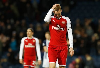 Arsenal no pudo con West Bromwich