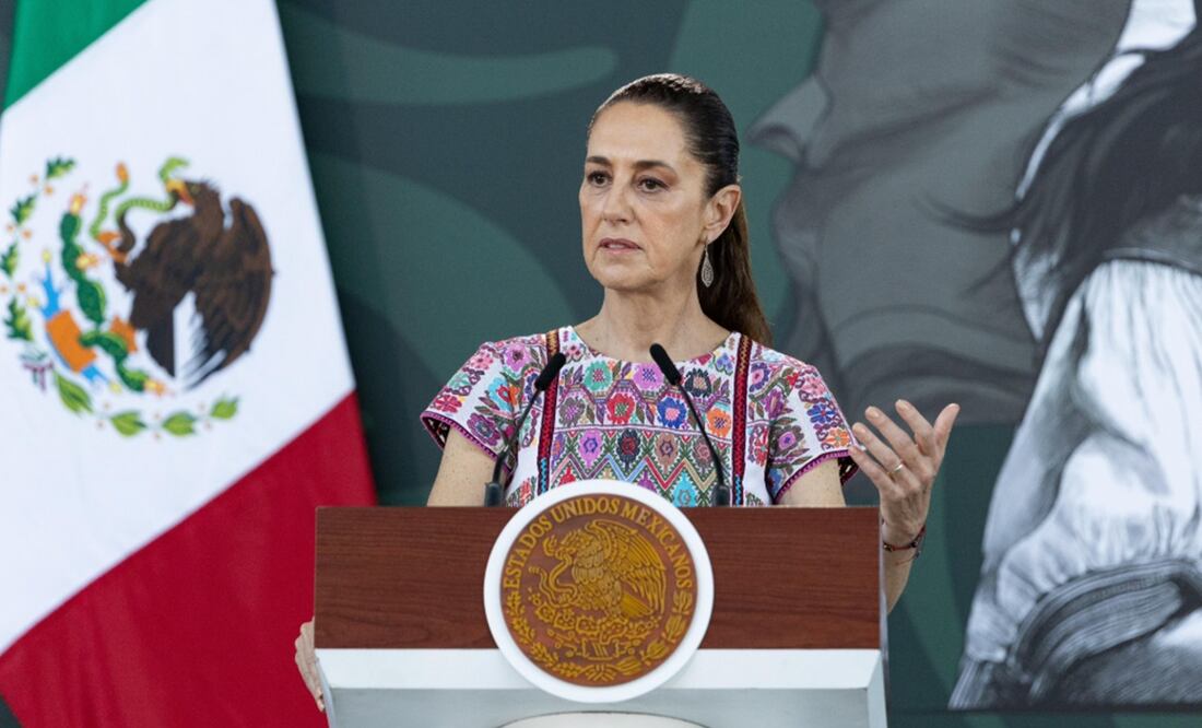 Presidenta Claudia Sheinbaum. Foto: Hugo salvador/EL UNIVEDRSAL