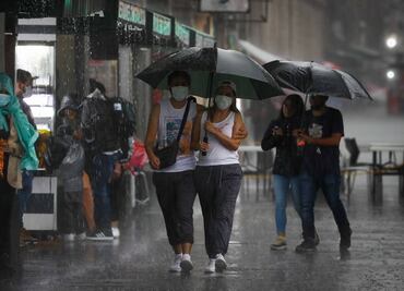 ¡Saca el paraguas! Prevén la primera lluvia del 2023 en la CDMX