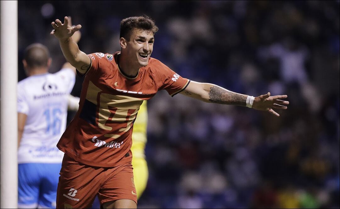 PUMAS EMPATÓ EN LOS MINUTOS FINALES ANTE PUEBLA EN EL ESTADIO CUAUHTÉMOC - FOTO: IMAGO7