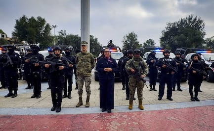 Policías de Ecatepec inician curso de adiestramiento táctico en la Marina