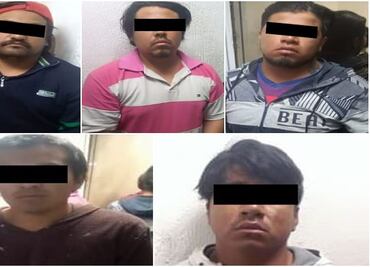 Detienen a 5 por portación de armas y marihuana en Xochimilco