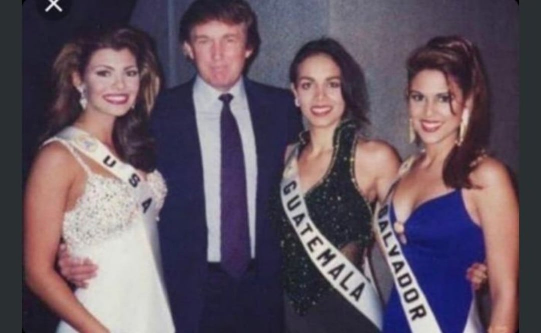 El Salvador: próxima embajadora, Milena Mayorga, conoció a Trump en concurso de belleza