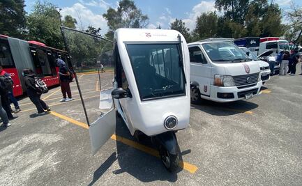 Sheinbaum lanza reto a estudiantes del IPN para diseñar mototaxi eléctrico