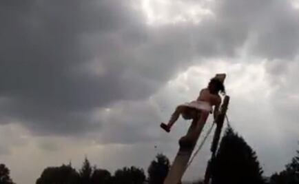 Se rompe cruz durante representación de la Pasión de Cristo en Tlaxcala