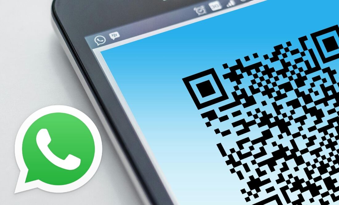 Código QR de WhatsApp. Imagen: captura de pantalla