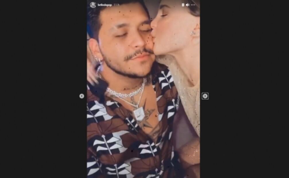 Comer insectos, la Navidad de Belinda y Christian Nodal