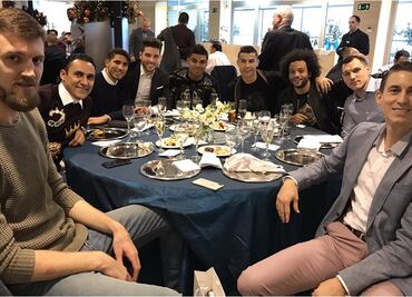 Gutavo Ayón y Cristiano Ronaldo cenan juntos