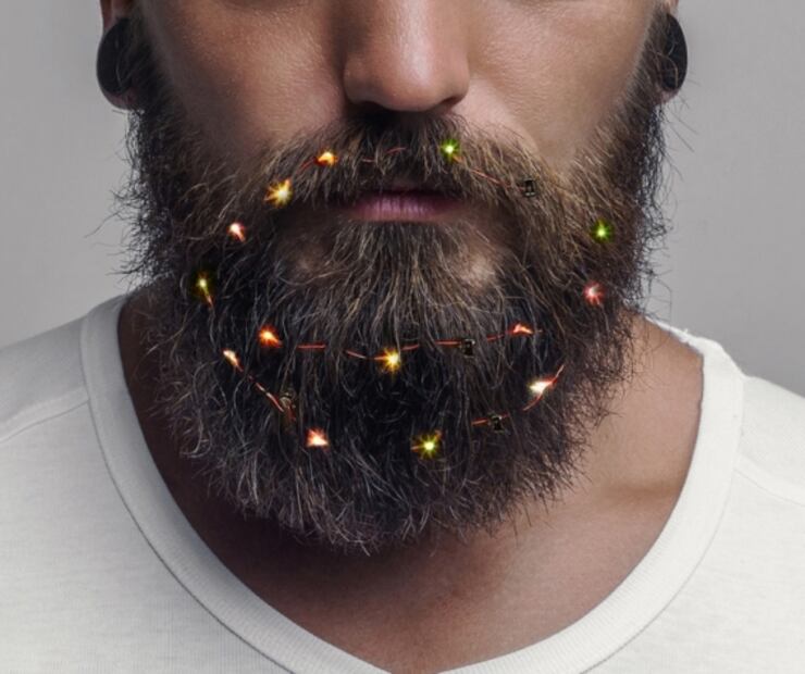 Luces para barba, la nueva tendencia para caballeros