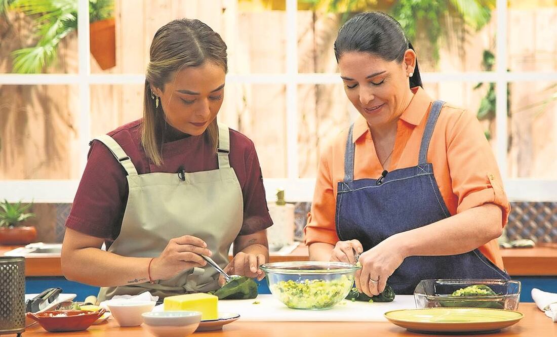 Colegas como la galardonada chef tabasqueña Lupita Vidal, compartirán emotivos momentos mientras ayudan a Zahie. Foto: EL GOURMET