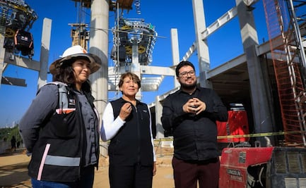 Construcción de Línea 3 del Mexicable en Naucalpan presenta un avance superior al 75%; contará con 11 estaciones