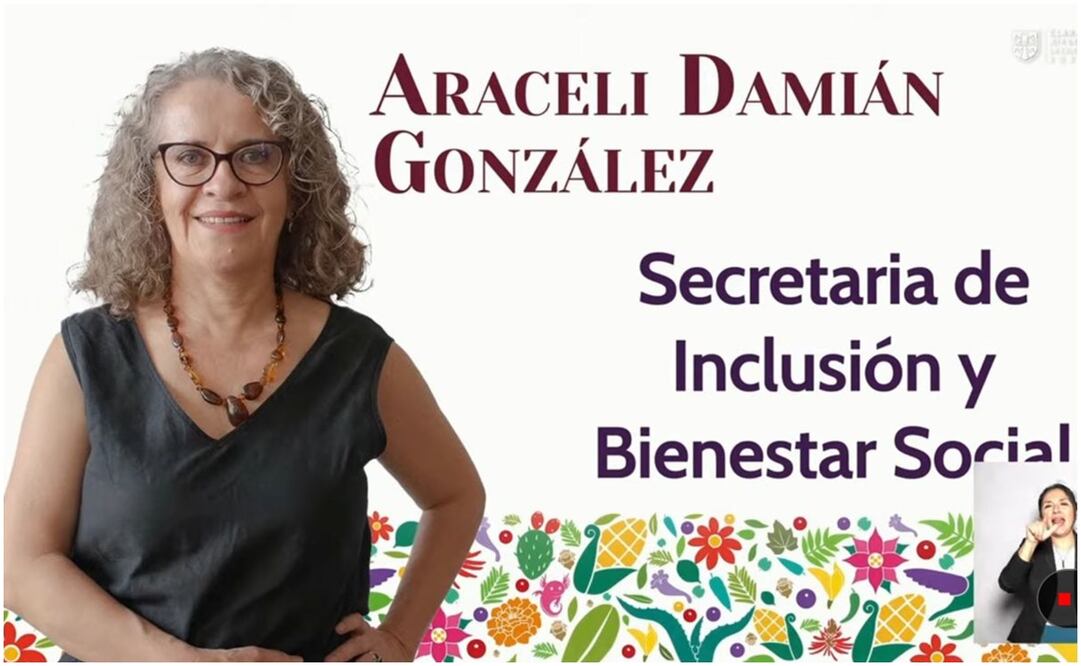 Araceli Damián González, futura titular de la Secretaria de Inclusión y Bienestar Social. Foto: Especial