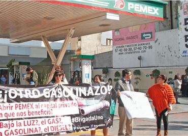 Mexico's Pemex says protests cause 'critical' border city fuel shortage
