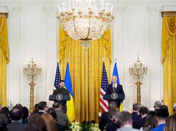 Biden promete a Zelensky que Ucrania nunca estará sola