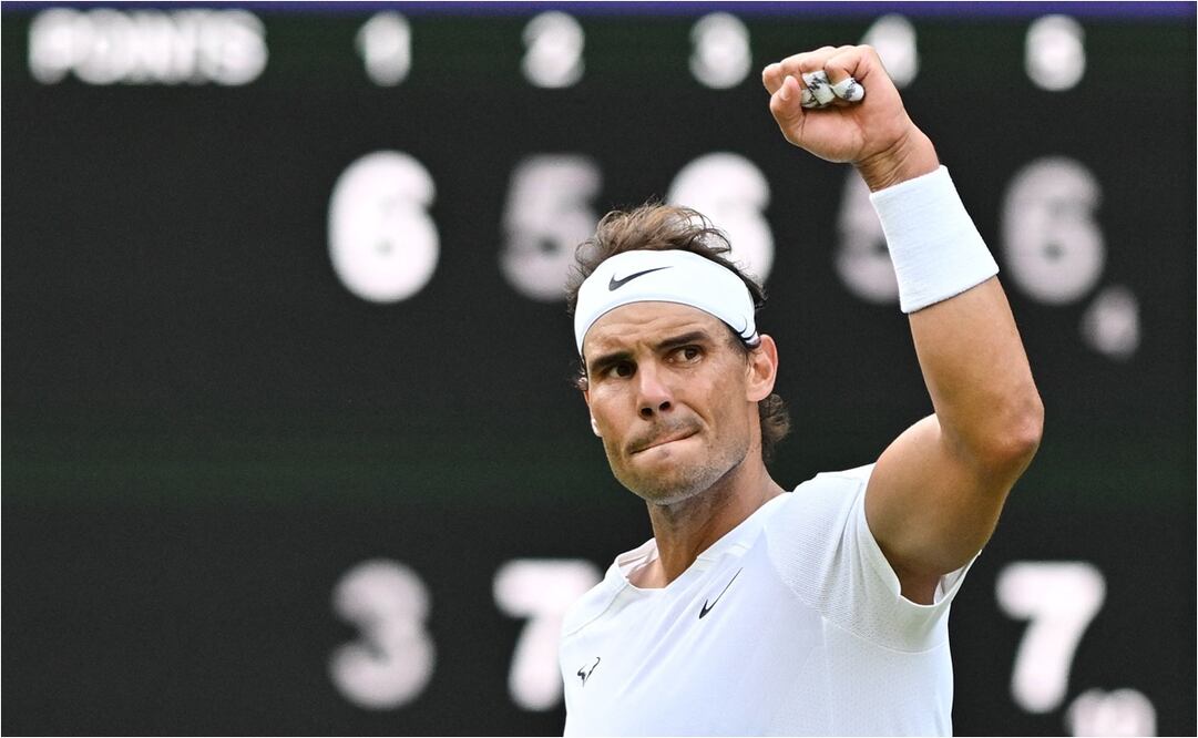 Rafa Nadal tras avanzar a la semifinal de Wimbledon, "Pensé que no podría terminar" / FOTO: AFP