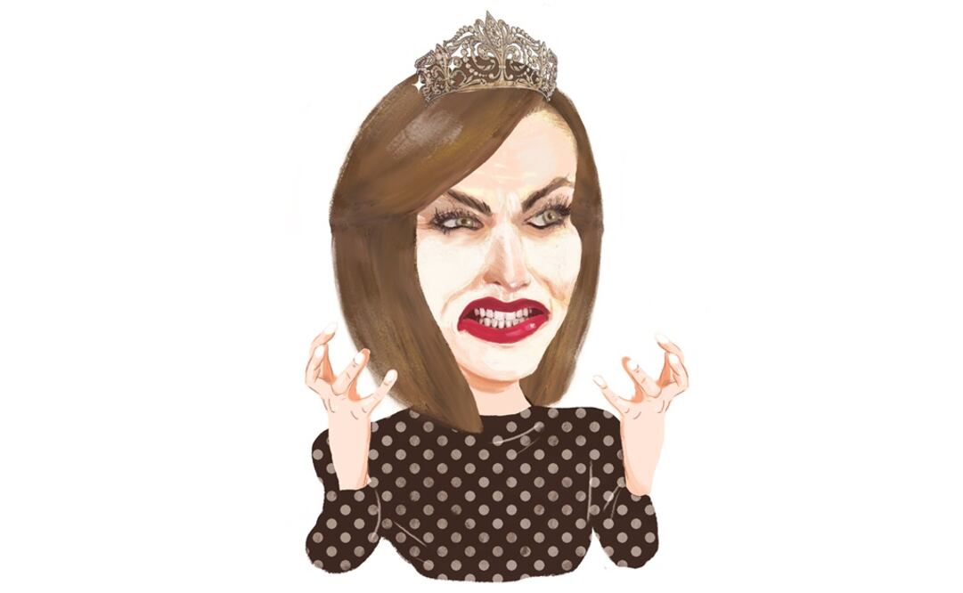 Letizia y sus enojos. Foto: Especial