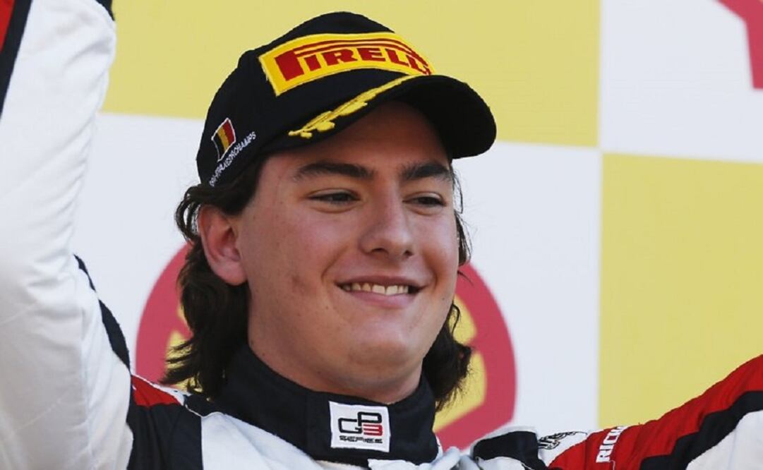 Alfonso Celis will drive a Formula One car for the first time in Abu Dhabi testing after next week's season-ending grand prix. (Photo: Taken from Twitter) 