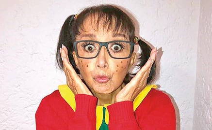 "La Chilindrina" supera problemas de salud y se suma a bioserie de Chespirito 