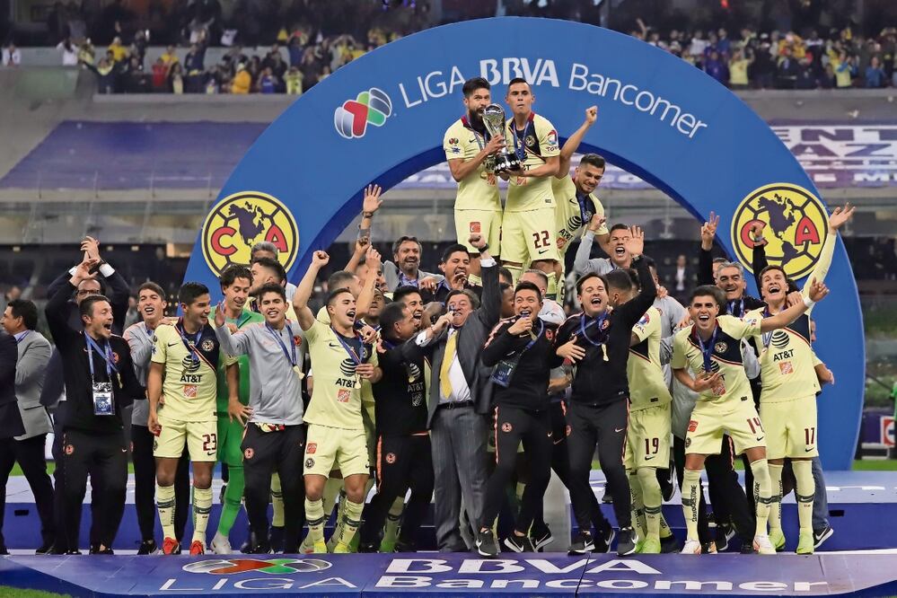 Ante la maquina, las águilas se coronaron en 2018 Foto: Carlos Zepeda Mago7