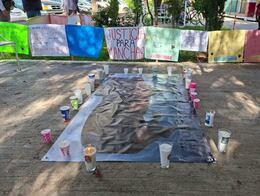 Exigen justicia para la perrita Manchas en Zacatecas; un hombre le tiró un ladrillo en la cabeza