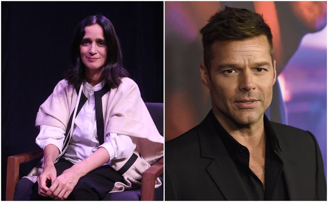Julieta Venegas y Ricky Martin. Fotos: Archivo y AP
