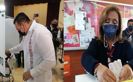 Gobernadores emiten su voto en la consulta de Revocación de mandato