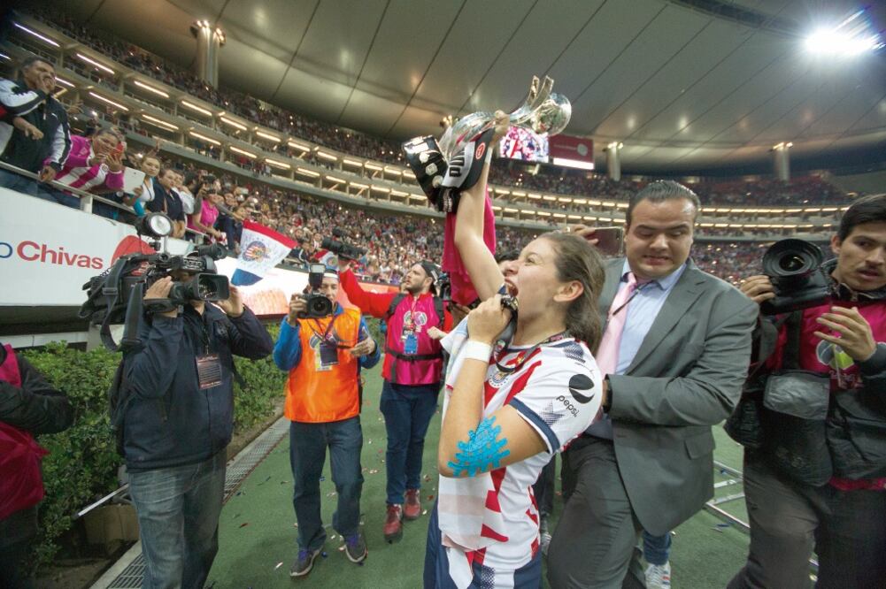 Para la directiva de Chivas, su premio es ser campeonas (CARLOS ZEPEDA. IMAGO7)
