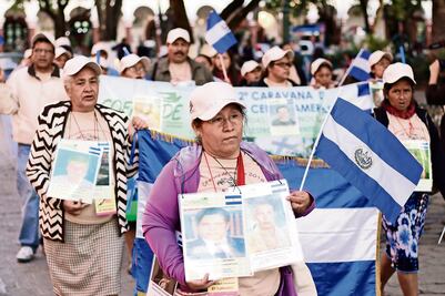 Centroamericanas buscan a desaparecidos 