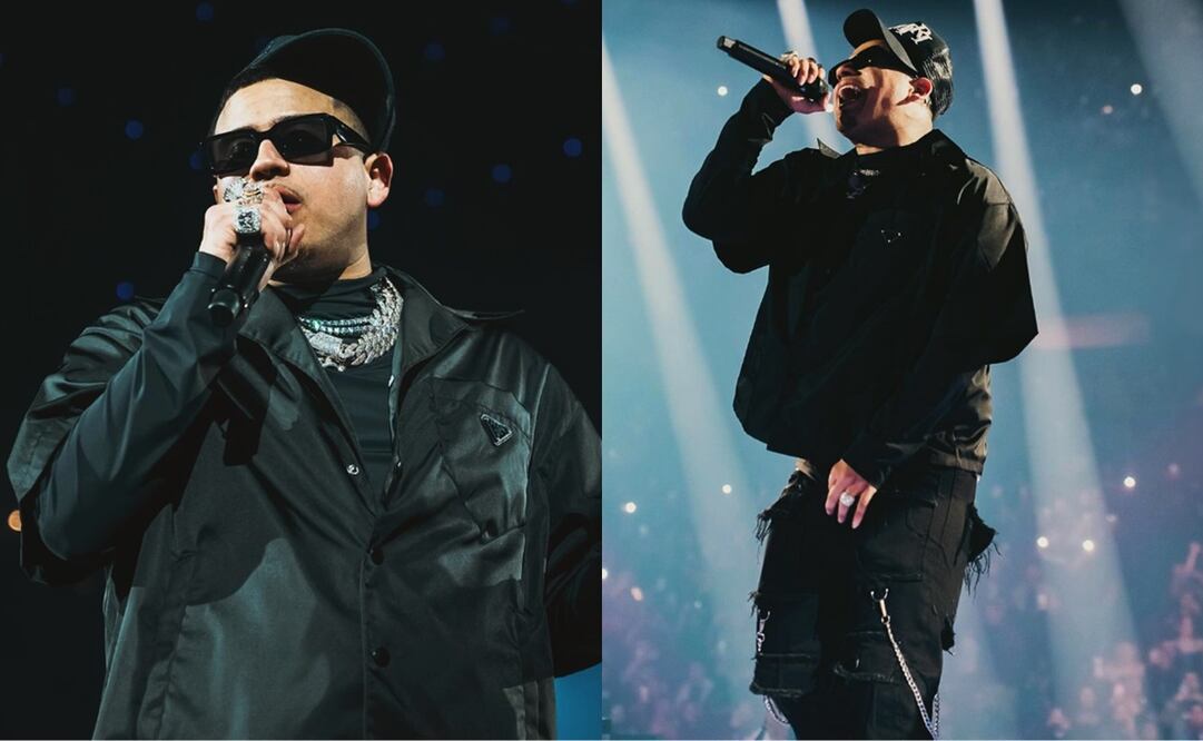 Jesús Ortiz Paz, cantante de Fuerza Regida, debutó con el grupo de regional mexicano en 2015. 
Fotos: Instagram